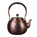 Axya Copper Teapot Set | Camping Tea Kettle | Restaurant Smothering Pot