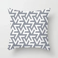Axyaa Geometric Rose Dandelion Pattern Decorative Pillow Cover