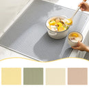 Silicone Sink Mat Drying Rack Pad Heat Resistant Organizer for Axyaa Kitchen