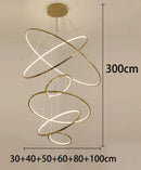 Axyaa Modern Living Room Chandeliers Indoor Ceiling Lamp LED Hanging Lights