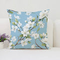 Axyaa Japanese Cherry Blossom Pillowcase 40x40 Covers for Bed and Living Room