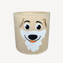 Axyaa Cotton Animal Storage Basket for Kids Toys and Clothes