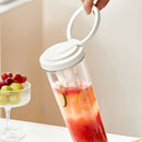 Axyaa Cold Brew Maker with Handle: Portable High-capacity Water Bottle for Coffee, Tea, Juices