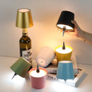 Axyaa Rechargeable Wireless Bottle Lamp with 3 Colors for Bars & Restaurants