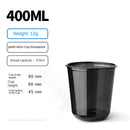 Axyaa 90oz PET Black American Coffee Party Cup - Customizable Takeaway Cup