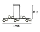 Axyaa LED Chandeliers for Modern Living Room Indoor Lighting