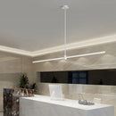Axyaa Modern Minimalist Dining Table Bar Long Strip Light - LED Office Pendant Light