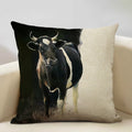 Axyaa Nice Cow Cushion Cover - Decorative Pillow Case for Sofa & Chair