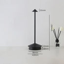Axya Modern Metal Touch Dimming Table Lamp for Home, Office, and Bedroom