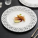 Axyaa Ceramic Pasta Plate Set for Molecular Cuisine and Elegant Dining
