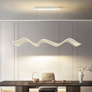 Axyaa Modern Art Ribbon Pendant Light for Dining Room