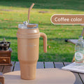 Axyaa Stainless Steel Insulated Travel Cup for Hot and Cold Beverages