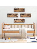 Axyaa This Is Us Together Bless Home Family Rustic Wooden Farmhouse Wall Decor