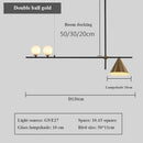 Axyaa Bird Decor LED Chandelier for Living Room, Bar, Restaurant - Minimalist Metal Pendant Lamp