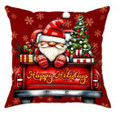 Axyaa Christmas Pillow Covers for Festive Home Decor & Sofa, Car, Bedroom Pillows