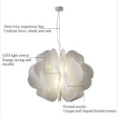 Axyaa Petals Chandeliers: Modern Ceramic LED Pendant Lights for Home and Restaurant Decor