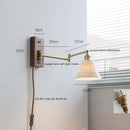Axyaa Modern Rotating Wall Lamp Sconce LED Light for Bedroom Living Room