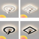 Axyaa Sunset LED Ceiling Light: Modern Minimalist Line Lamps for Indoor Decor