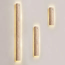 Axyaa Stone Limestone Wall Lamp Minimalist Bedroom Living Room Retro Light