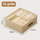Axyaa Clothes Storage Organizer Box: Thickened Pants, Sweater, T-Shirt System