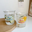 Axyaa Classic Glass Cup for Coffee and Cold Drinks, 350ml
