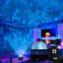 Axyaa LED Night Light with Water Ripple & Star Effects Remote Control