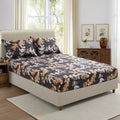 Axyaa Printed Mattress 3-Piece Set - Four-Season Protective Cover