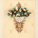 Axyaa Resin Deer Head Wall Vase: Home Decor Wall Hanging Ornaments