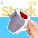 Axyaa Biomimetic Shark Ceramic Cup - Cute 3D Cartoon Mug, 400ml High-capacity Shark Shaped Cup