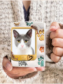 Personalized Cat Mom Mug with Custom Dog Portrait - Axyaa Brand
