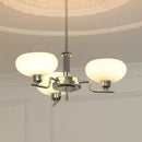 Axyaa Modern Glass Chandelier - Nordic Retro Design, Led Hanging Lamp
