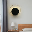 Axyaa Vintage Nordic Led Wall Moon Lamp for Staircase, Bedroom, and Loft Industrial Style