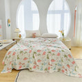 Axyaa Bamboo Fiber Summer Cool Quilt Blanket Single Thin Nap Air Conditioner Blanket