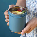 Axyaa Stainless Steel Thermal Coffee Milk Cup with Handle & Spoon