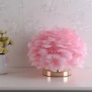 Axyaa Feather Table Lamp: Elegant Decoration for Home, Living Room, Bedroom