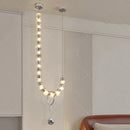 Axyaa Crystal Chandelier, Luxury Living Room Bedroom Ceiling Light
