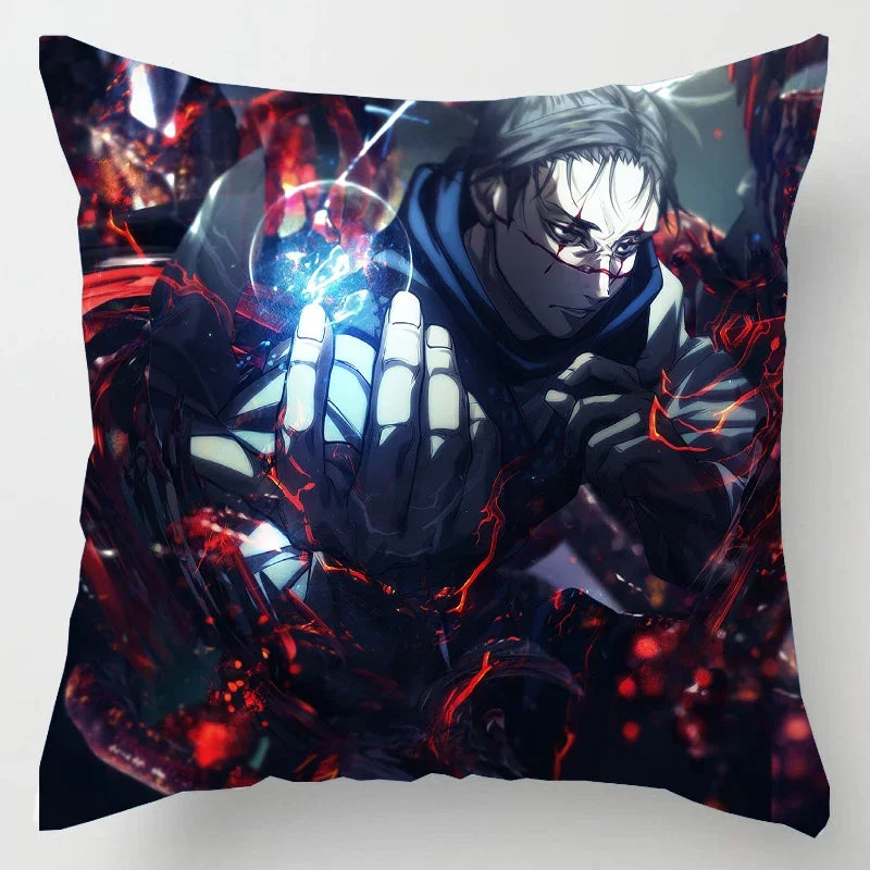 Jujutsu Kaisen Itadori Yuji & Gojo Satoru Pillowcases by Axyaa - Home Decor & Sofa Essential