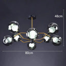 Axyaa LED Pendant Chandeliers for Living Room Dining Room Indoor Lighting