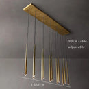 Axyaa Minimal Pendant Lights for Modern Spaces: Restaurants, Villas, Duplexes, LED Fixtures, Home Decor