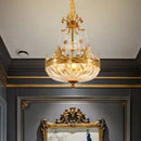 Axyaa French Chandelier Luxury Lighting Fixtures for Bedroom, Restaurant, and Villa