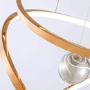 Axyaa Modern LED Pendant Chandelier for Staircase & Living Room