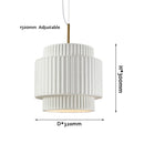 Scandinavian Handmade White LED Chandelier for Home Dining Table Decoration by Axyaa