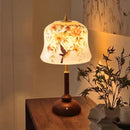 Axyaa Handmade Glass Table Lamp Luxury Bedroom Decor Bedside Desk Light