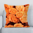 Axyaa Rose Blue Enchantress Pattern Sofa Pillowcase