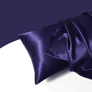 Axyaa Silky Satin King Pillowcase Luxury Comfort Solid Color Smooth Queen Cover