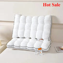 Axyaa Cloud Bread Pillow Core: Soft & Elastic Feather Velvet, Machine Washable