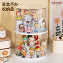 Acrylic Action Figure Display Stand for Axyaa - Transparent Storage Box