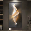 Axyaa LED Abstract Mural Wall Lamp for Bedroom, Living Room, Study & Staircase