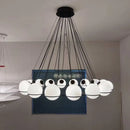 Axyaa Glass Ball LED Pendant Light for Living & Dining Room Decor