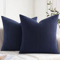Axyaa Decorative Lumber Throw Pillow Covers - Set of 2